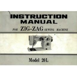 Necchi Sewline 20L Instruction Manual (Printed)