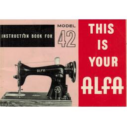 ALFA Model 42 Instruction Manual (Printed)