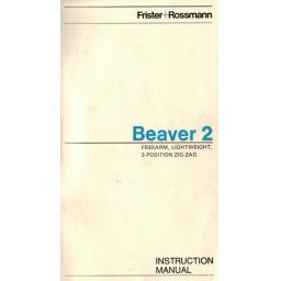 Frister + Rossmann Beaver 2 Instruction Manual (Printed)