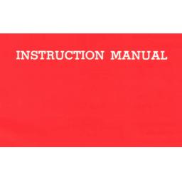 Unknown Brand (Model 200) Instruction Manual (Printed)