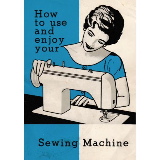 JONES Model 938 Sewing Machine Instruction Manual (Printed)