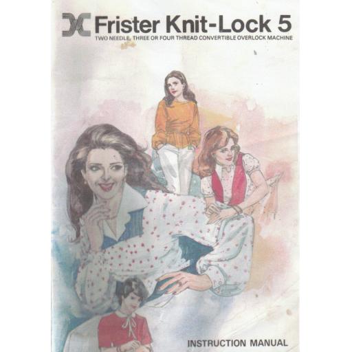 FRISTER + ROSSMANN Knit Lock 5 Instruction Manual (Printed)