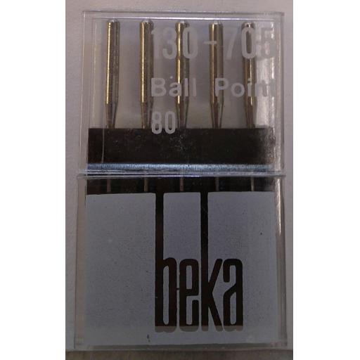 Beka Jersey Ball Point Needles Size 80