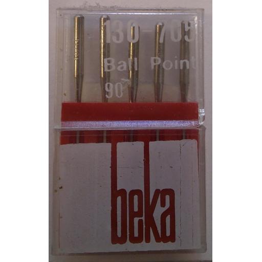 Beka Jersey Ball Point Needles Size 90