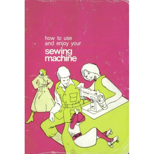 Jones Brother 673 Sewing Machine Instruction Manual (Printed)